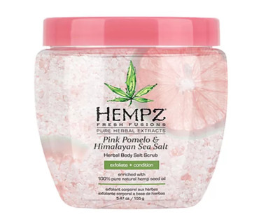 Скраб для тіла "Рожеве Помело-Гімалайська Сіль"  Pink Pomelo & Himalayan Sea Salt Herbal Body Salt Scrub