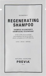 Шампунь, що відновлює, Previa Reconstruct Regenerating Shampoo, 10 мл
