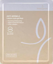 Освітлювальна маска для обличчя з пулуланом Beauugreen Pullulan Hydrogel Mask, 10 шт