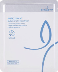 Антиоксидантна маска для обличчя з глутатіоном Beauugreen Glutathione Hydrogel Mask, 10 шт