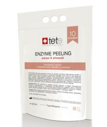 Ензимний пілінг з ферментами папайї та ананасу Enzyme peeling Tete Cosmeceutical, 100 г