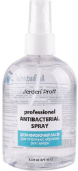 Дезінфікуючий засіб для рук та шкіри Antiseptique Jerden Proff Antibacterial Spray, 275 мл