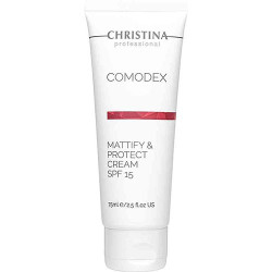 Крем для обличчя "Матування та захист" Christina Comodex-Mattify&Protect Cream SPF15