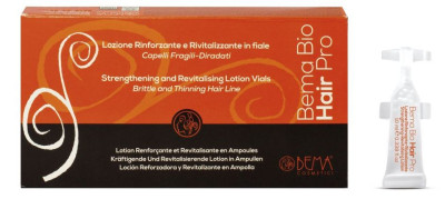 Лосьон для волос укрепляющий и восстанавливающий Bema Cosmetici Bema Bio Hair Pro Strengthening and Revitalising Lotion Vials, 10 ед х 10 мл