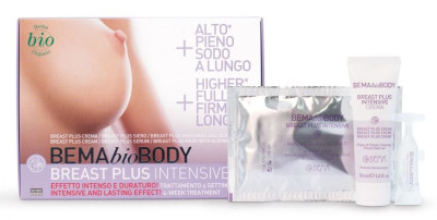 Набор для увеличения объема груди «Бюст Плюс Интенсив» Bema Cosmetici Bema Bio Body Breast Plus Intensive, 230 мл