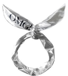 Солоха для фиксации волос Double Dare OMG Platinum Hairband Silver