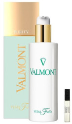 Тонизирующий лосьон + пробник туалетной воды Valmont Vital Falls and Fizzy Mint Sample