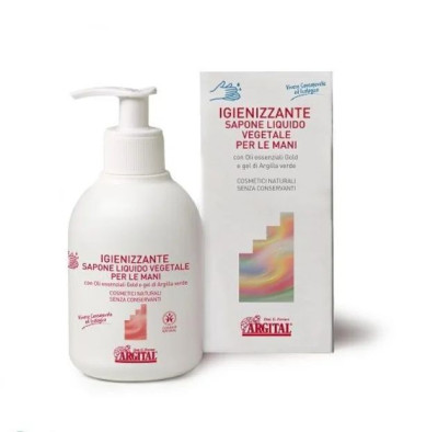 Мило для рук, що очищає Argital Sanitizing Herbal Liquid Soap For Hands, 250 мл