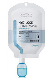 Маска для подвійного зволоження сухої шкіри обличчя The Oozoo Hyd-Lock Clinic Mask Double Moisture Shot, 1 шт