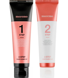 ДВУХЭТАПНОЕ СРЕДСТВО ДЛЯ ВОССТАНОВЛЕНИЯ ВОЛОС MOREMO 2 STEP HAIR CLINIC R