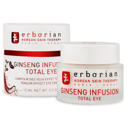Крем для шкіри, що відновлює, навколо очей Erborian Ginseng Infusion Total Eye Cream, 15 ml