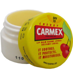 Бальзам для губ с ароматом вишни Carmex Lip Balm Pot Cherry SPF 15 7.5