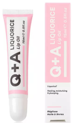 Олія для губ з лакрицею Q+A Liquorice Lip Oil, 15 мл