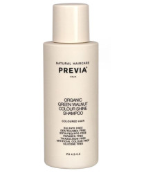 ШАМПУНЬ БЛЕСК ЦВЕТА PREVIA GREEN WALNUT SHAMPOO