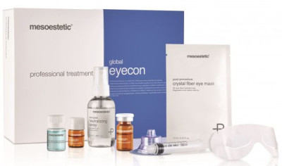 Профессиональный набор для коррекции множественных дефектов контура глаз Mesoestetic Global Eyecon