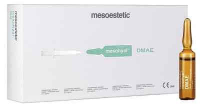 Купить Препарат на основе диметиламиноэтанола и гиалуроновой кислоты Mesoestetic mesohyal DMAE, 1 x 5 мл Препарат на основе диметиламиноэтанола и гиалуроновой кислоты Mesoestetic mesohyal DMAE, 1 x 5 мл