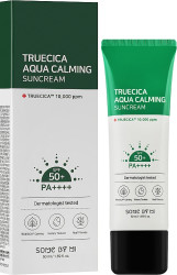 Заспокійливий крем для обличчя сонцезахисний Some By Mi Truecica Aqua Calming Suncream 50PA++++