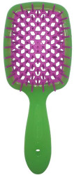 Расческа для волос Janeke Superbrush the Original (зелено-фиолетовый)