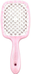 Расческа для волос Janeke Superbrush the Original Small (нежно розовый с белым)
