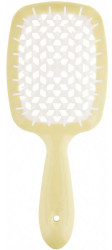 Расческа для волос Janeke Superbrush the Original Small (желтый с белым)