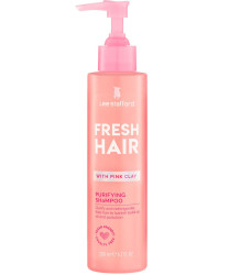 Мягкий очищающий шампунь с розовой глиной Lee Stafford Fresh Hair Purifying Shampoo, 200 мл