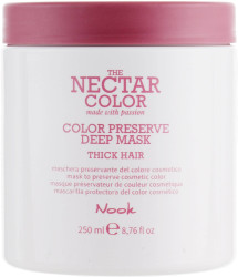 Маска Стійкість кольору для жорсткого та щільного волосся Nook Nectar Color Preserve Deep Mask