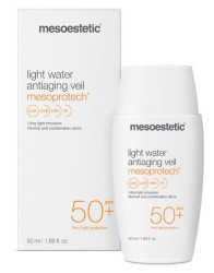 Лёгкая антивозрастная сыворотка «Вуаль» Mesoestetic Mesoprotech Light Water Antiaging Veil SPF50+, 50 мл