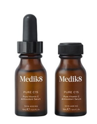 Сыворотка с аскорбиновой кислотой 15% Medik8 Pure C15, 2 шт по 15 мл