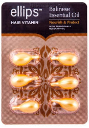Витамины для волос с маслом Плюмерии и Розмарина Ellips Hair Vitamin Bali