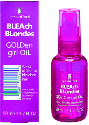 Живильна олія для освітленого волосся Lee Stafford Bleach Blondes Golden Girl Oil, 50 ml