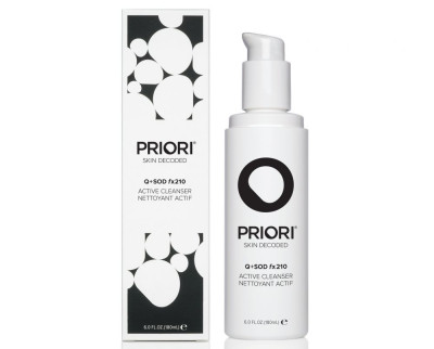 Крем для очищення вікової шкіри Priori Q+SOD Active Cleanser, 180 мл