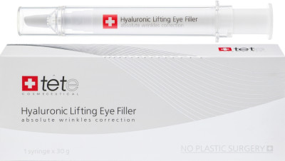 Гіалуроновий філер для повік з ліфтинговою дією TETe Cosmeceutical Hyaluronic Lifting Eye Filler