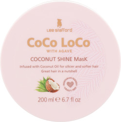 Зволожувальна маска для волосся Lee Stafford Coco Loco With Agave Coconut Shine Mask