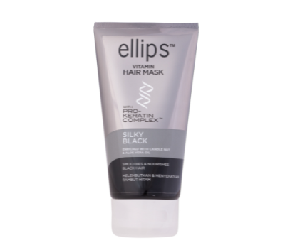 Маска для волос Ellips Hair Mask "Шелковая ночь", с про-кератиновым комплексом, 120 гр