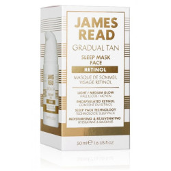 JAMES READ SLEEP MASK TAN FACE RETINOL НІЧНА МАСКА ДЛЯ ОСОБИ З ЕФЕКТОМ ЗАГАРУ