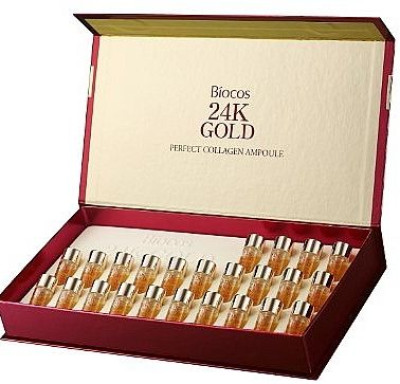 Набор коллагеновый концентрат «24К Золота», 2,5 мл Х 24