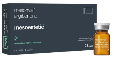 Біоревіталізант Mesoestetic Mesohyal Argibenone, 1 x 3 мл