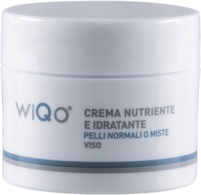 Питательный крем для нормальной и комбинированной кожи лица WiQo Crema Nutriente e Idratante