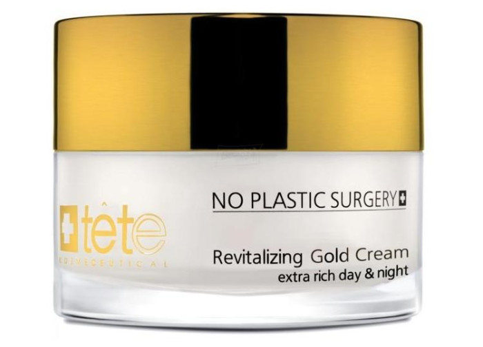 Омолоджуючий крем з колоїдним золотом Revitalizing Gold Cream Tete Cosmeceutical, 50 мл