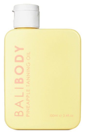Олія для посилення засмаги з екстрактом ананасу Bali Body Pineapple Tanning Oil SPF6, 100 мл