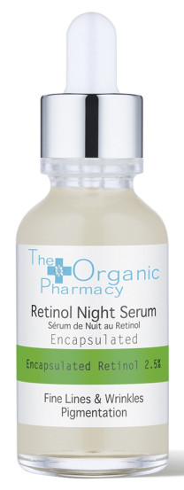 Нічна сироватка з інкапсульованим ретинолом The Organic Pharmacy Retinol Night Serum, 30 мл