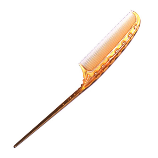 Гребінець з м'яким хвостиком Y. S. Park Professional 113 Tail Comb Camel
