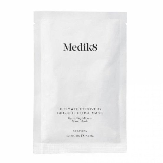 Восстанавливающая биоцеллюлозная маска с цинком Medik8 Ultimate Recovery Bio Cellulose Mask, 6 шт