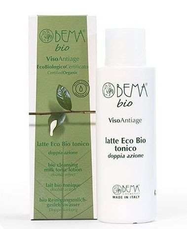 Біомолочко для обличчя, що очищає та тонізує Bema Cosmetici Bio Cleansing Milk Tonic Lotion 200 мл