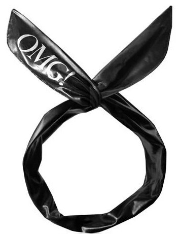 Солоха для фіксації волосся Double Dare OMG Platinum Hairband Black