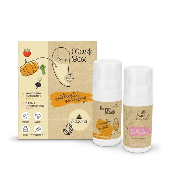 Набор Farm Mask "Питание" Naturys Bema Cosmetici, 2 ед. по 30 мл