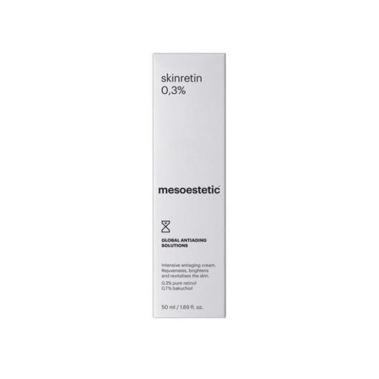 Інтенсивний нічний крем для усунення ознак старіння з ретинолом Mesoestetic SKINRETIN 0.3% 50 мл
