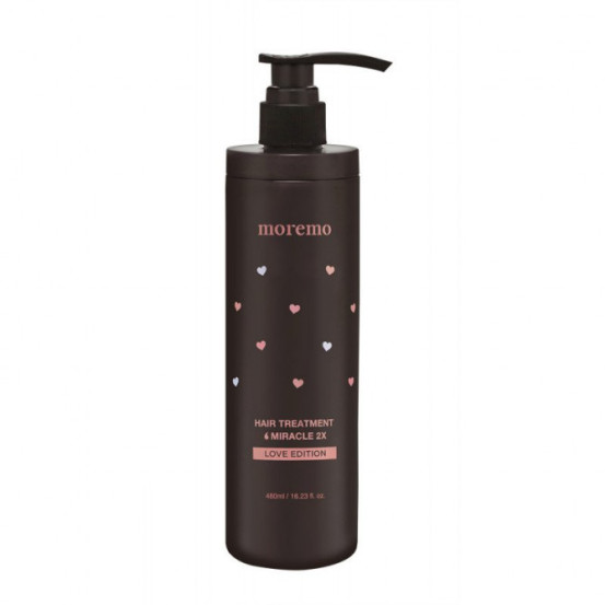Відновлююча маска для волосся Moremo Hair Treatment Miracle 2X Love Edition, 480 мл