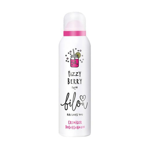 Пінка для душу яскраві ягоди BILOU Fizzy Berry 200 мл