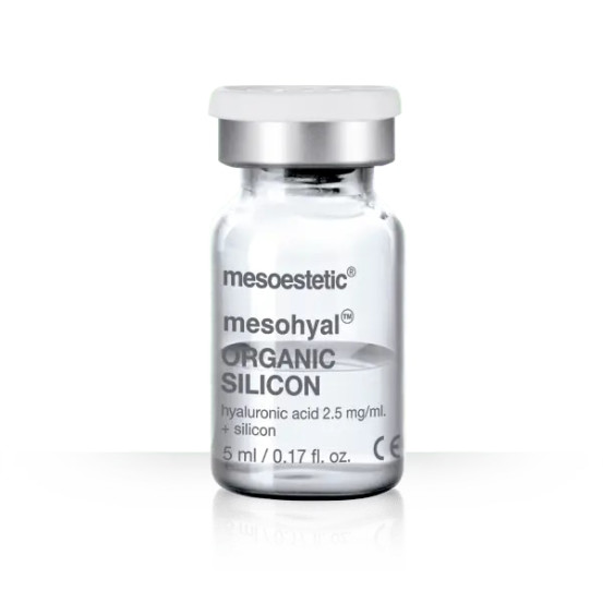 Мезогиал Органічний кремній + гіалуронова к-та 2,5 мг/мл(флакон) Mesoestetic mesohyal ORGANIC SILICON 1 x 5 мл
